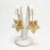 Aretes Flor de Guayacán Dorado