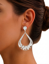 Aretes Gota de Rocío Dorada